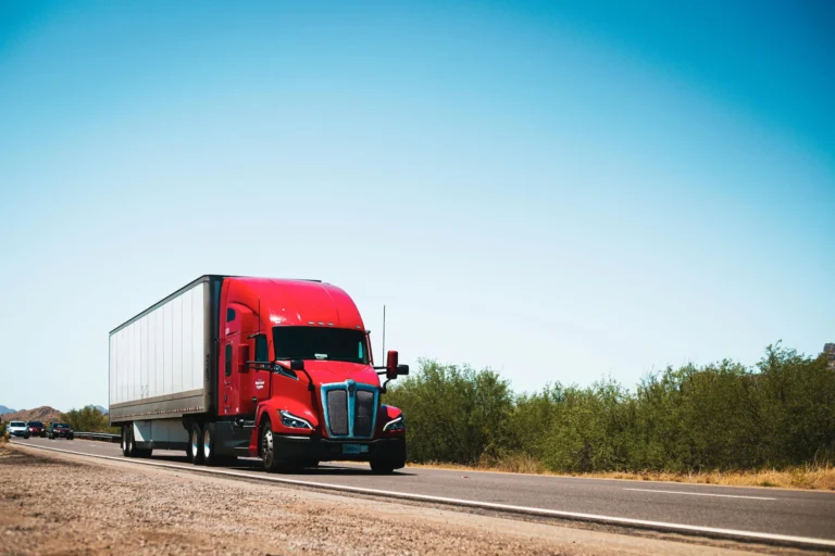 Big Rig Truck on the Highway